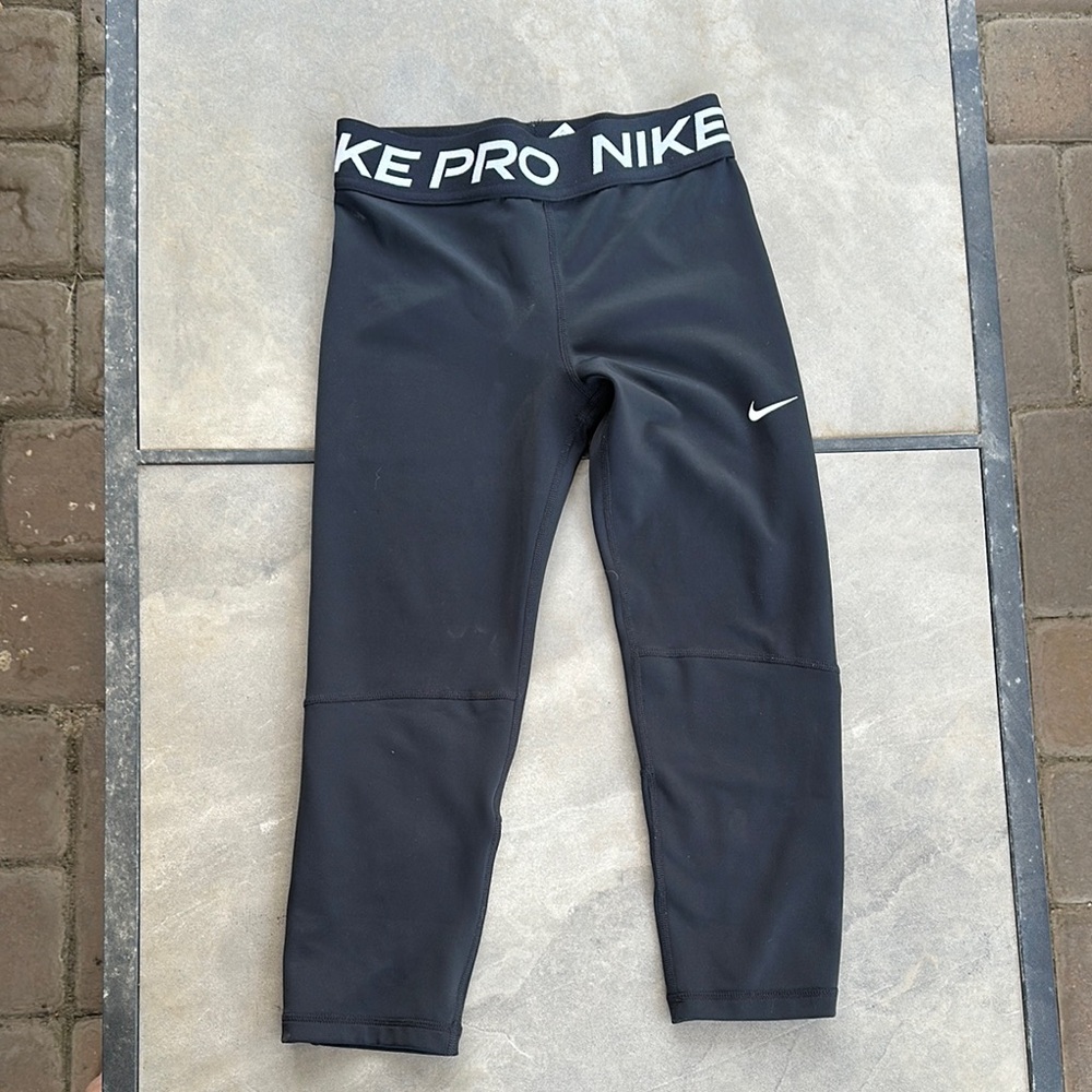 Kids Nike Black Performance Leggings